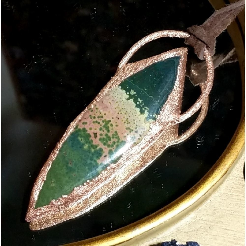 'Extraterrestrial' Mixed Gemstone Necklace - Picture 2 of 5